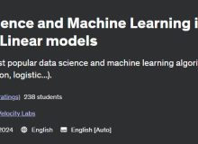 دوره آموزشی علم داده و یادگیری ماشین در پایتون udemy